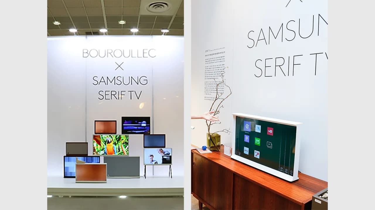 2016 삼성 Serif TV 런칭 프로모션 이미지 3