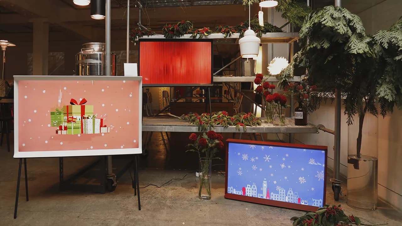2016 삼성 Serif TV 크리스마스 이미지 2