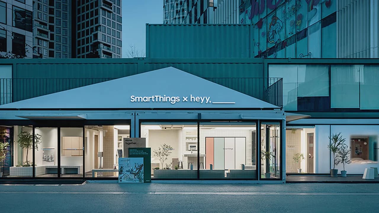 SAMSUNG SmartThings X Heyy 라이프 스타일 팝업 스토어 이미지 1